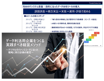 データ利活用企業をつくる実践すべき経営メソッド